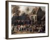 Country Celebration-David Teniers the Younger-Framed Giclee Print