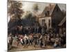 Country Celebration-David Teniers the Younger-Mounted Giclee Print