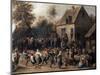 Country Celebration-David Teniers the Younger-Mounted Giclee Print