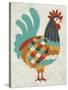 Country Chickens I-Chariklia Zarris-Stretched Canvas