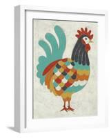 Country Chickens I-Chariklia Zarris-Framed Art Print