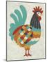 Country Chickens I-Chariklia Zarris-Mounted Art Print