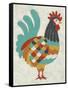 Country Chickens I-Chariklia Zarris-Framed Stretched Canvas