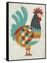 Country Chickens I-Chariklia Zarris-Framed Stretched Canvas