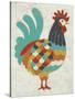 Country Chickens I-Chariklia Zarris-Stretched Canvas