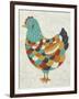 Country Chickens II-Chariklia Zarris-Framed Art Print