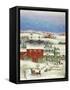 Country Christmas-Bill Bell-Framed Stretched Canvas