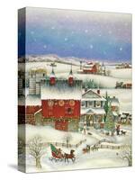 Country Christmas-Bill Bell-Stretched Canvas