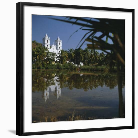 Country Church, Goa, India, Asia-G Richardson-Framed Photographic Print