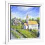 Country Church-Edgar Jerins-Framed Giclee Print