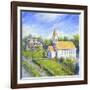 Country Church-Edgar Jerins-Framed Giclee Print