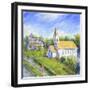 Country Church-Edgar Jerins-Framed Premium Giclee Print