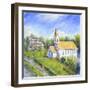 Country Church-Edgar Jerins-Framed Giclee Print