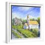 Country Church-Edgar Jerins-Framed Giclee Print