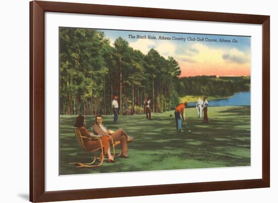 Country Club, Athens, Georgia-null-Framed Art Print