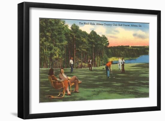 Country Club, Athens, Georgia-null-Framed Art Print