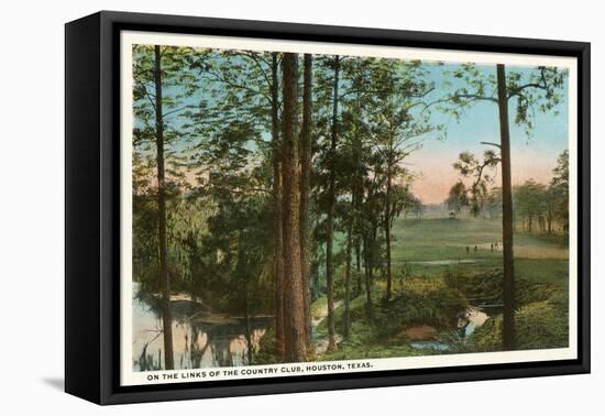 Country Club Golf Course, Houston, Texas-null-Framed Stretched Canvas