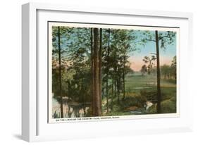 Country Club Golf Course, Houston, Texas-null-Framed Art Print