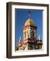 Country Club Plaza Shopping Area Building Detail, Kansas City, Missouri, USA-Walter Bibikow-Framed Photographic Print