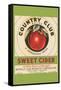 Country Club Sweet Cider-null-Framed Stretched Canvas