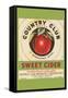 Country Club Sweet Cider-null-Framed Stretched Canvas