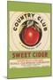 Country Club Sweet Cider-null-Mounted Art Print