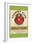 Country Club Sweet Cider-null-Framed Art Print