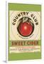 Country Club Sweet Cider-null-Framed Art Print