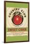 Country Club Sweet Cider-null-Framed Art Print