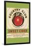 Country Club Sweet Cider-null-Framed Art Print