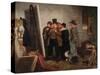 Country Connoisseurs, 1855-Johannes Adam Simon Oertel-Stretched Canvas