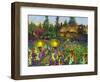 Country Cottage-Bonnie B. Cook-Framed Giclee Print