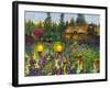 Country Cottage-Bonnie B. Cook-Framed Giclee Print