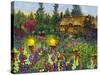 Country Cottage-Bonnie B. Cook-Stretched Canvas