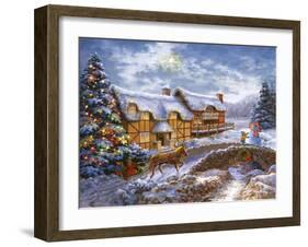 Country Cottages-Nicky Boehme-Framed Giclee Print