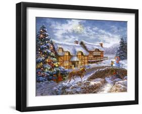 Country Cottages-Nicky Boehme-Framed Giclee Print