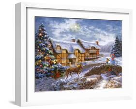 Country Cottages-Nicky Boehme-Framed Giclee Print