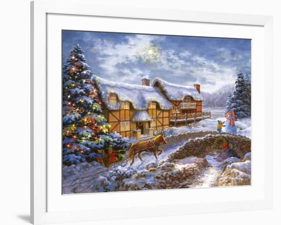 Country Cottages-Nicky Boehme-Framed Giclee Print