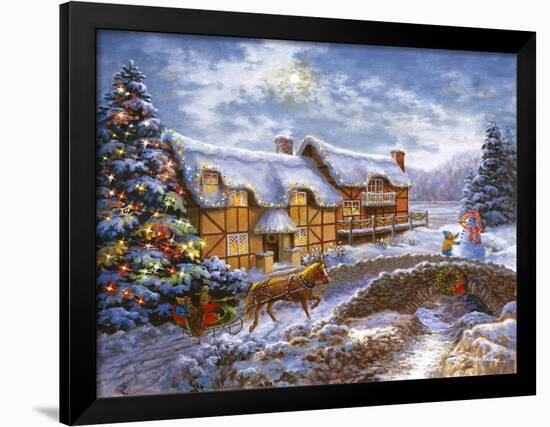 Country Cottages-Nicky Boehme-Framed Giclee Print