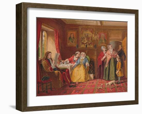 Country Cousin, C1847-Richard Redgrave-Framed Giclee Print