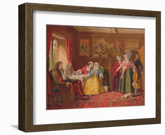 Country Cousin, C1847-Richard Redgrave-Framed Giclee Print