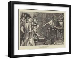 Country Cousins in London-Charles Paul Renouard-Framed Giclee Print