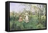 Country Cousins-Alfred Augustus Glendenning-Framed Stretched Canvas