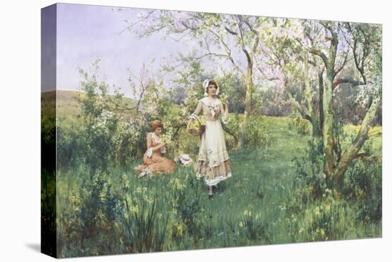 Country Cousins-Alfred Augustus Glendenning-Stretched Canvas