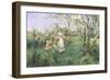 Country Cousins-Alfred Augustus Glendenning-Framed Giclee Print