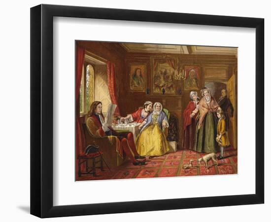 Country Cousins-Richard Redgrave-Framed Giclee Print