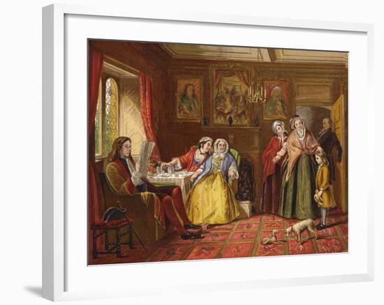 Country Cousins-Richard Redgrave-Framed Giclee Print