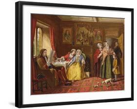 Country Cousins-Richard Redgrave-Framed Giclee Print