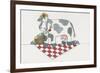 Country Cow-Debbie McMaster-Framed Giclee Print