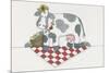 Country Cow-Debbie McMaster-Mounted Giclee Print